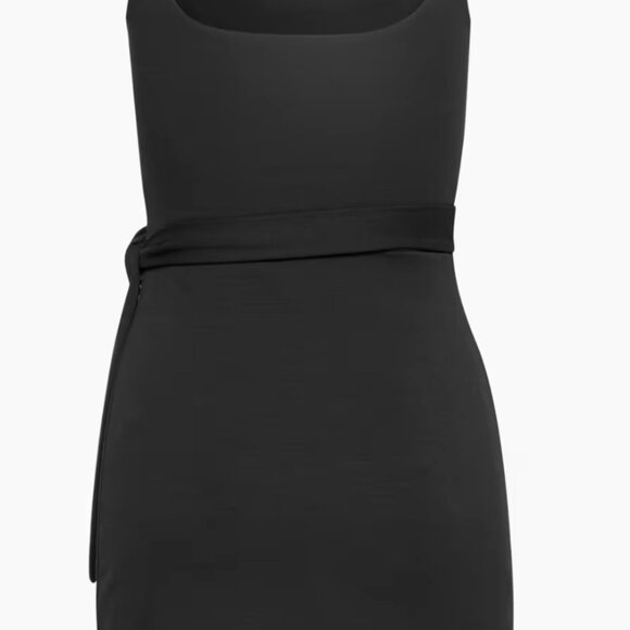 NWT - Aritzia - Wilfred - New Saturn Mini Dress - Black XS - Picture 8 of 8